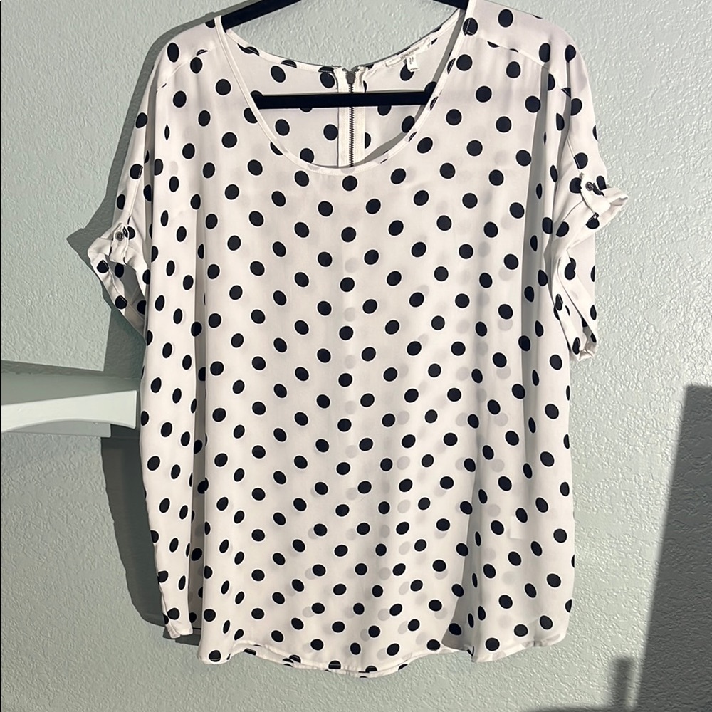 Polka Dot Women's Top